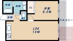 JMRレジデンス新大阪の物件間取画像